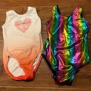 Set of (2) Gymnastics Leotards